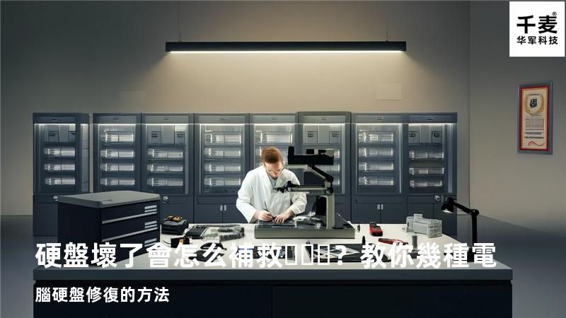硬盤壞了會怎么補救？教你幾種電腦硬盤修復的方法